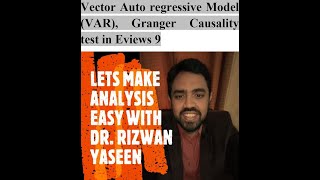 Vector Auto regressive Model VAR Granger Causality test in Eviewsin Urdu with English Subtitles [upl. by Pease384]