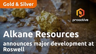 Alkane Resources announces major development at Roswell as it transitions to production stoping [upl. by Yadsendew]