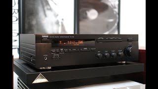 Yamaha RX485 Amplifier amp Receiver with Phono for your Turntable  Serviced [upl. by Akeinahs]