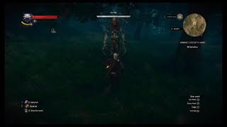 Destroying A Leshen In 30 Seconds On Death March Witcher 3 [upl. by Rogozen]