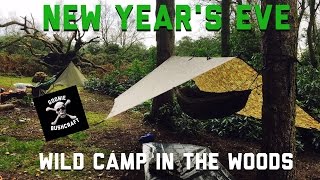 New Years Eve  Wild Camp in the Woods [upl. by Bower]