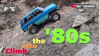 Climb into the 80s Carisma SCA1E 21 Range Rover rock crawling [upl. by Hailey]