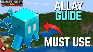 Allays BETTER Than You Think  Minecraft Bedrock Guide 121 EP28 [upl. by Annehcu692]