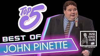 🤣 THE BEST OF JOHN PINETTE 🤣 John Pinettes TOP 5 😆 comedy hilarious standupcomedy [upl. by Atiuqiram]