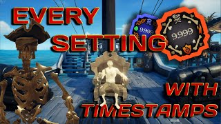 The ULTIMATE PVP Settings Guide for Sea of Thieves [upl. by Matti389]