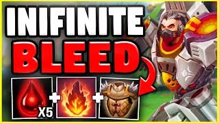 INFINITE BLEED DARIUS UNLIMITED BLEED DAMAGE WITH THIS DARIUS BUILD  League of Legends [upl. by Timmi]