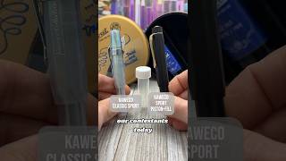 How much will it fill Kaweco Classic Sport vs Kaweco Piston Fill Sport Fountain Pens [upl. by Kohcztiy401]