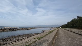 Cycling from ShinTakaoka St to Naoetsu St Toyama and Niigata Japan  27K 60fps  Day1 Part20 [upl. by Yenreit547]