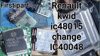 Live recording  IC 48015 radiator fan ground  350v  problem ic de soldering renault kwid ECM [upl. by Atnahc]