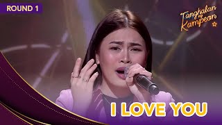 Shamae Mariano bursts with talent with I Love You  Tanghalan Ng Kampeon [upl. by Esahc]