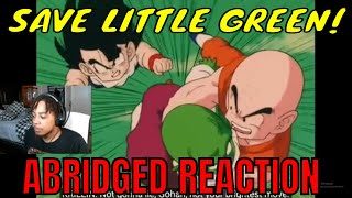 ENTER LITTLE GREEN TC3 Reacts to Dragonball Z Abridged Episode 15 [upl. by Hcirdla]