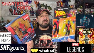 Life Update  Marvel Legends SH Figuarts Mezco BBTS Unboxing 3724 [upl. by Watkin]