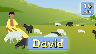 All Bible Stories about David  Gracelink Kindergarten Collection [upl. by Danby]