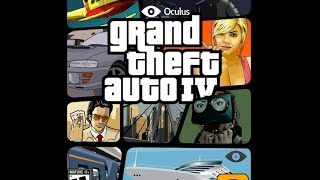 GTA IV 3D Virtual Reality w the Oculus Rift [upl. by Batty]