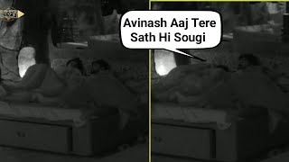 bigg boss 18 live  Avinash Eisha Share Bed Eisha Sleep with Avinash Avinash eisha cute moment [upl. by Boniface452]