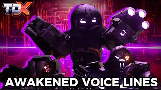 TDX Awakened NEW OST VOICELINES Aaron Prevails [upl. by Selig]