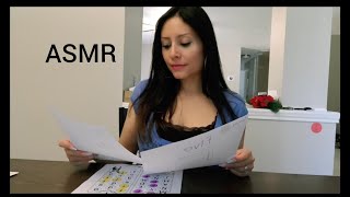 ASMR Organizing  sorting papers and magazine page turning lots of paper sounds [upl. by Cataldo]