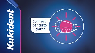 Come mordere la vita con la protesi dentale  Kukident [upl. by Ymmak]