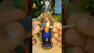 Part 3 Easy Smoke Fountain for Shivling 🏵️🙏❤️ diy clayart smokefountain [upl. by Kendall73]