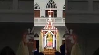 Velankanni Matha Procession youtubeshorts velankannichurch christianchurch love shortvideo [upl. by Rinna]