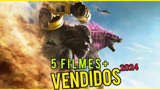 TOP 5 FILMES MAIS BEM VENDIDOS EM 2024 e vc precisa ver [upl. by Yuille]