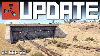 Rail link and tutorial first look  Rust Update 6th October 2023 [upl. by Lai]