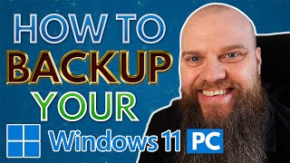 How to Backup Your Windows 11 to an External Hard Drive windows11 [upl. by Langer]