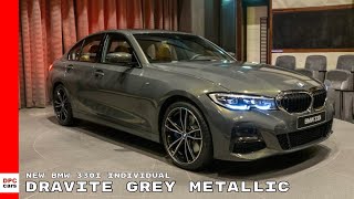 New BMW 330i 3Series Individual in Dravite Grey Metallic [upl. by Georgi154]