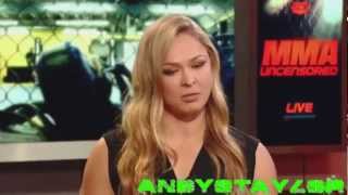 Ronda Rousey Awkward Interview [upl. by Warrenne]