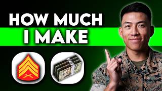 How Much I Make In The Marine Corps Reserve As a Sgt [upl. by Zetniuq]