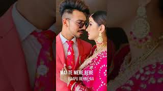 Darani jithani mr Mrs narula Punjabi love full screen Whatsap status Sam narula reet narula status [upl. by Garett]