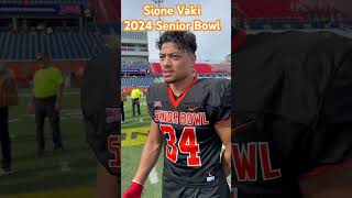 Utah S Sione Vaki expounds upon his training being the key to versatility [upl. by Rozele]