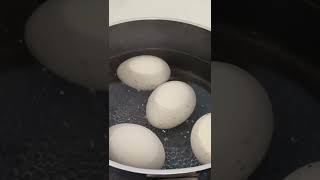 Hard Boil Eggs  How to boil eggs perfectly shortvideo [upl. by Lokin737]