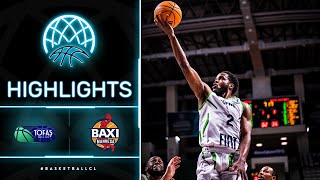 Tofas Bursa v BAXI Manresa  Highlights  Basketball Champions League 202122 [upl. by Htedirem]