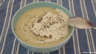 Blumenkohlsuppe mit Currysahne und Chia Samen  Blumenkohl Rezept vegetarisch [upl. by Luhar]