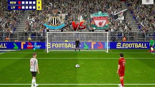 Liverpool vs Newcastle United Penalty Kick 🔥 Mohamad Salah vs Kieran Trippier 🥰 [upl. by Arvie411]