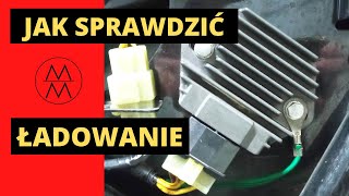 Jak sprawdzić ładowanie w motocyklu [upl. by Anilecram775]