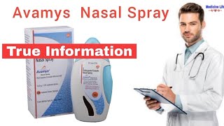 Avamys Nasal Spray use review in hindi  uses  dose  benefits  Sideeffects [upl. by Aelyak]