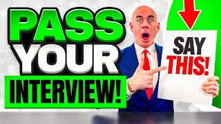 INTERVIEW QUESTIONS amp ANSWERS How to PASS a JOB INTERVIEW LIVE MOCK INTERVIEW [upl. by Adnuhser369]