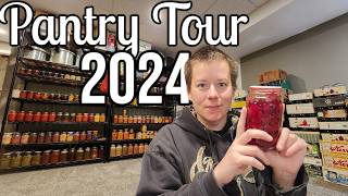 Canning Pantry Tour 2024 [upl. by Ttebroc]