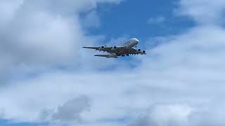 A380 over Yoker 07082024 [upl. by Norrej]