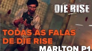 Cod Bo2 Zombies  Todas as falas do Marlton Johnson no mapa Die Rise  Parte 1 [upl. by Laro]