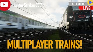 Multiplayer Trains  SimRail  The Railway Simulator  HS777 [upl. by Teragramyram682]