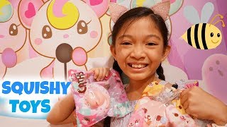 SQUISHY TOYS OPENING [upl. by Ahsa]