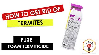 How To Get Rid of Termites  Fuse Foam ReadytoUse Termiticide [upl. by Kiyohara350]