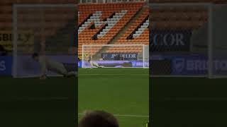 Blackpool fc vs Liverpool u21s penalties 78 blackpool blackpoolfc football efltrophy [upl. by Odawa764]