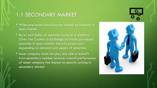 Secondary Markets amp Its Functions  Video 1 [upl. by Annekahs]