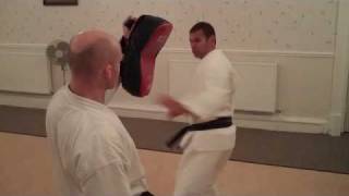 Ushiro Mawashi Geri Reverse Roundhouse Kick [upl. by Llertnor]