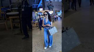 Pragya Jaiswal Spotted At Airport bollywood bollywoodspotted shudhmanoranjan [upl. by Amanda]