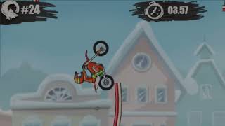 Moto X3M Winter 21 54 Level 24 WR Made with Clipchamp [upl. by Quinton771]